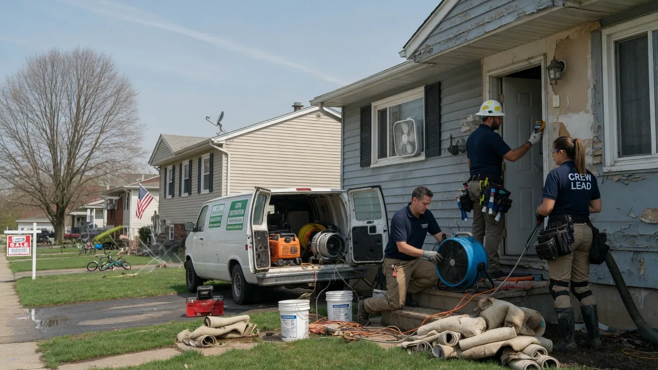 Flood Cleanup in Montour, IA near me